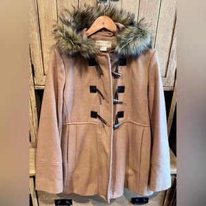 Michael by Michael Kors camel color coat.